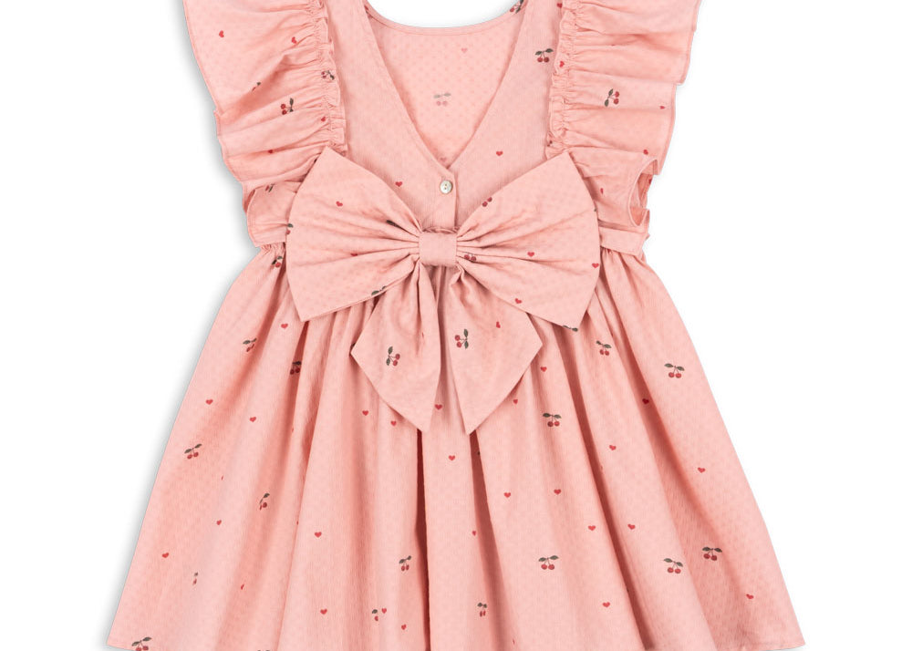 Konges Sløjd A/S WOVEN DRESSES cherry coeur