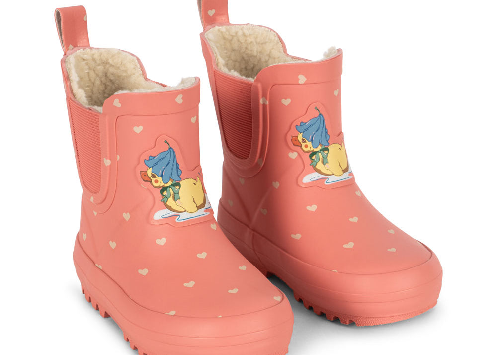Konges Sløjd A/S RUBBER BOOTS coeur feathers