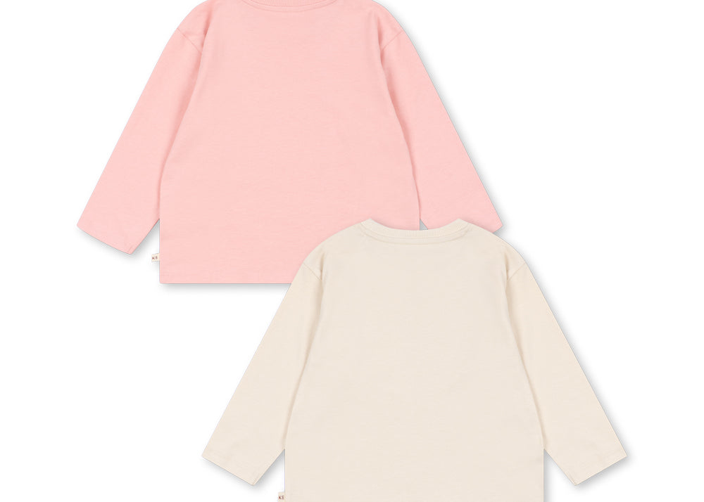 Konges Sløjd A/S JERSEY BLOUSES pink dolphin/antique white