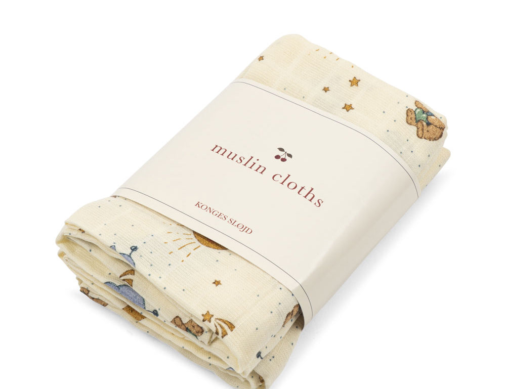 Konges Sløjd A/S MUSLIN CLOTHS cucciolo