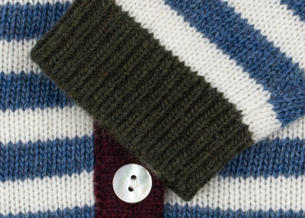 Konges Sløjd A/S KNITTED CARDIGANS autumn stripe