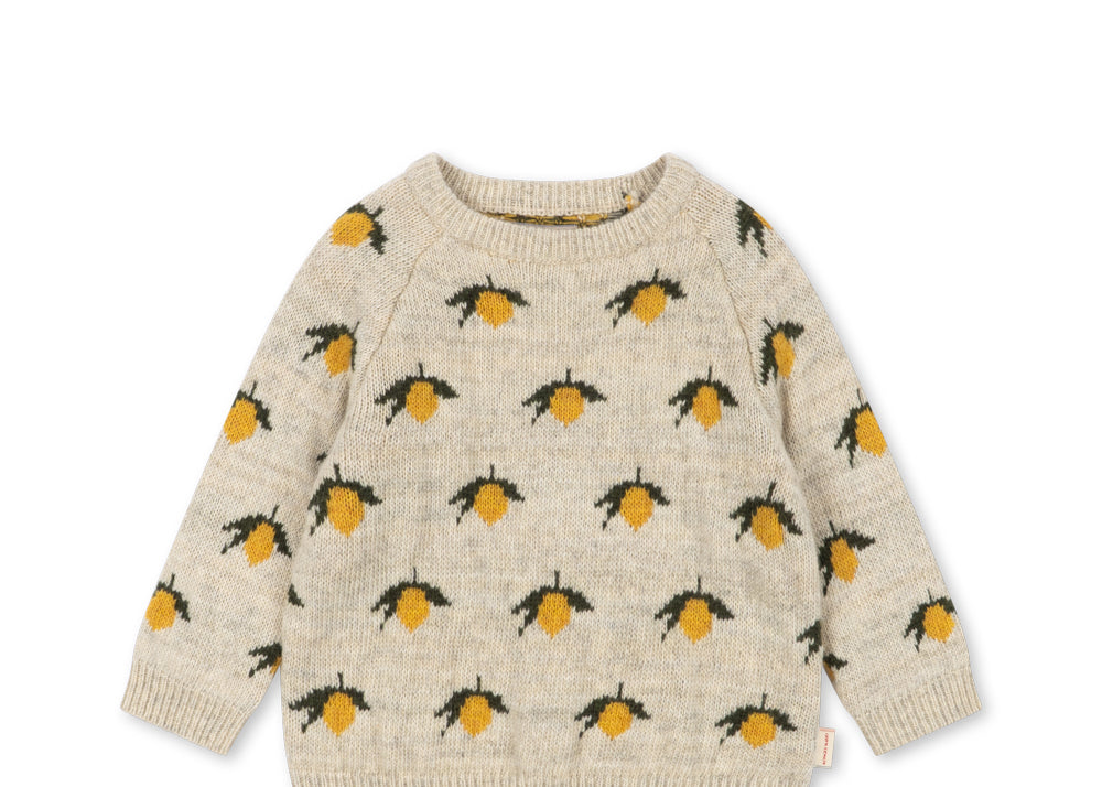 Konges Sløjd A/S KNITTED BLOUSES & VESTS lemon.