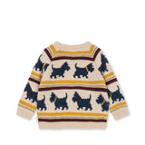 Konges Sløjd A/S KNITTED BLOUSES & VESTS piccolo scottie