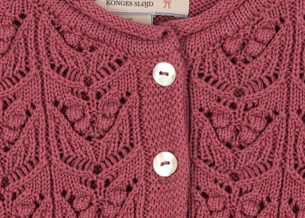 Konges Sløjd A/S KNITTED CARDIGANS deco rose
