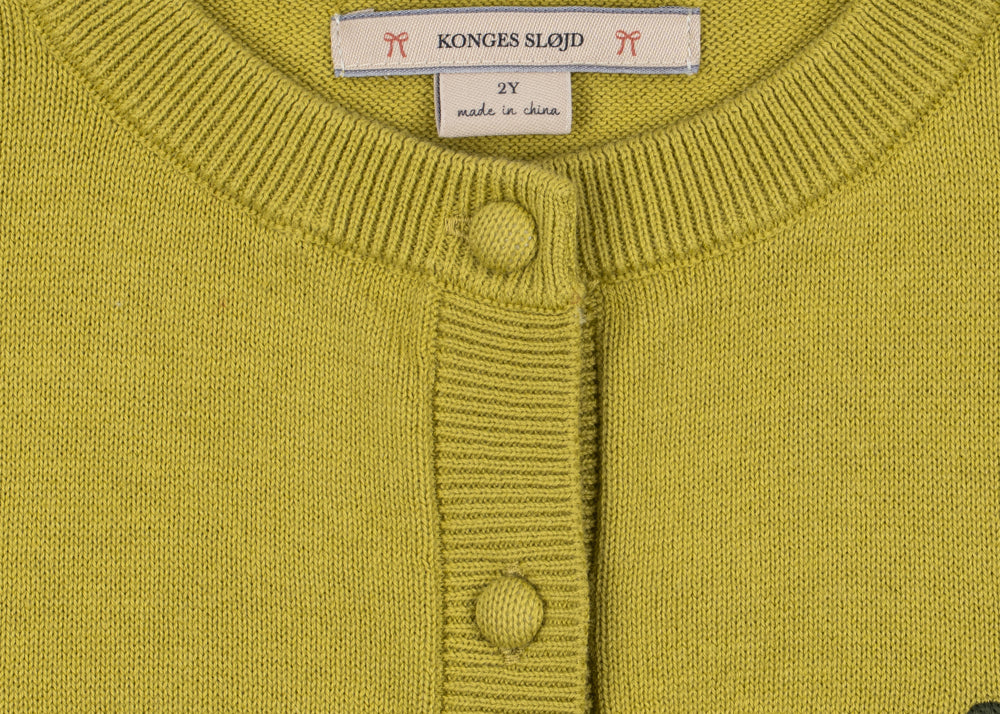 Konges Sløjd A/S KNITTED CARDIGANS leek green