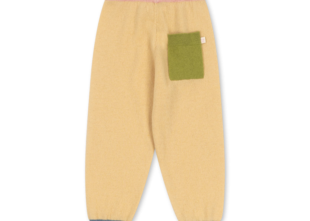 Konges Sløjd A/S KNITTED PANTS yellow