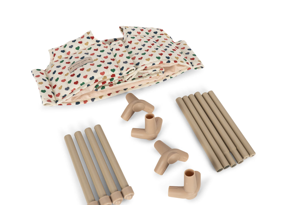 Konges Sløjd A/S DOLL ESSENTIALS coeur coloré