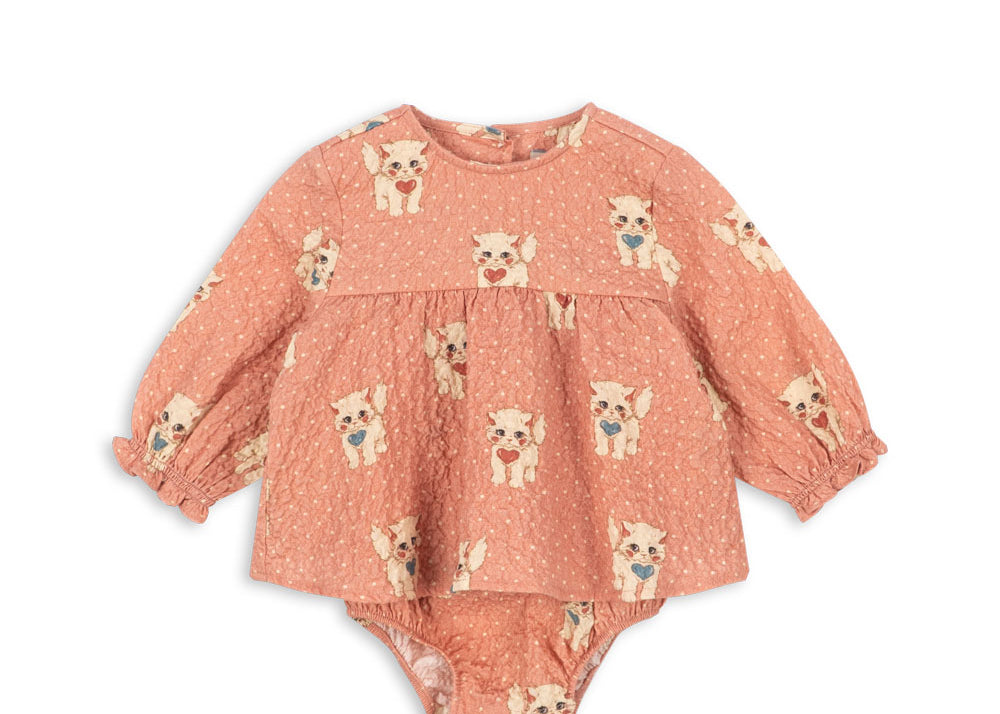 Konges Sløjd A/S WOVEN ROMPERS & JUMPSUITS ciao miao rose