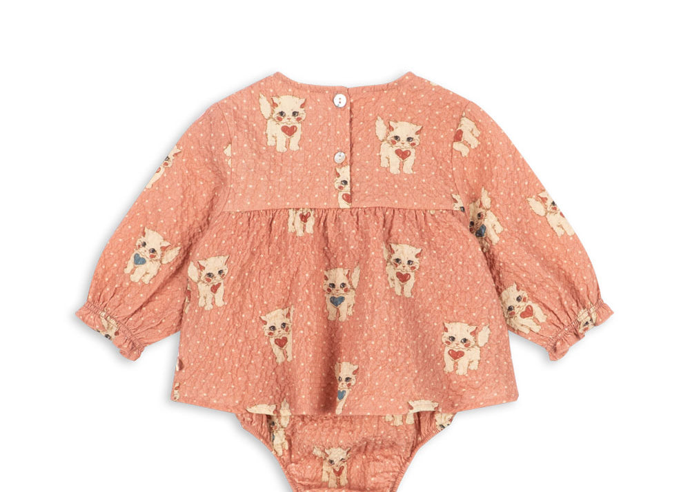 Konges Sløjd A/S WOVEN ROMPERS & JUMPSUITS ciao miao rose