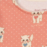 Konges Sløjd A/S JERSEY BLOUSES ciao miao rose