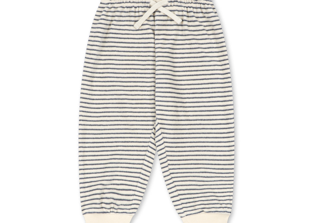 Konges Sløjd A/S JERSEY PANTS flint stripe