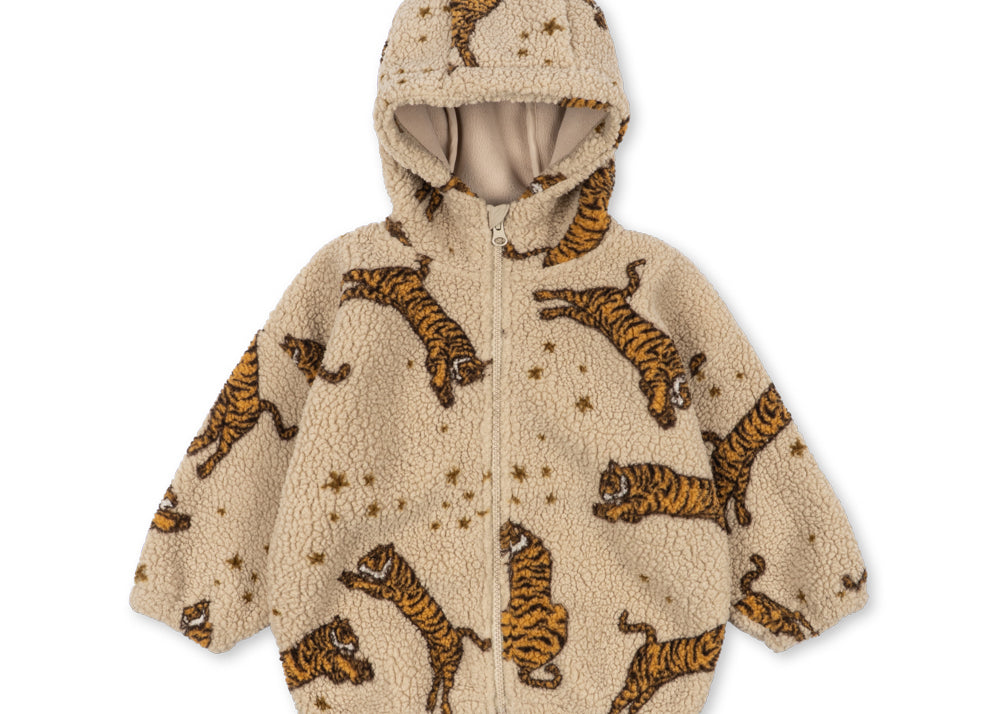 Konges Sløjd A/S TEDDY & FLEECE tiger