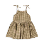 Konges Sløjd A/S WOVEN DRESSES avocado check