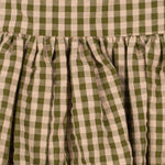 Konges Sløjd A/S WOVEN DRESSES avocado check