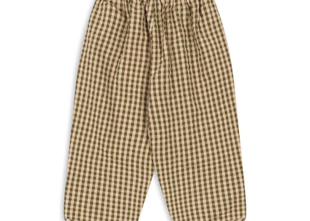 Konges Sløjd A/S WOVEN PANTS avocado check