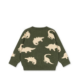 Konges Sløjd A/S KNITTED BLOUSES & VESTS dino vert
