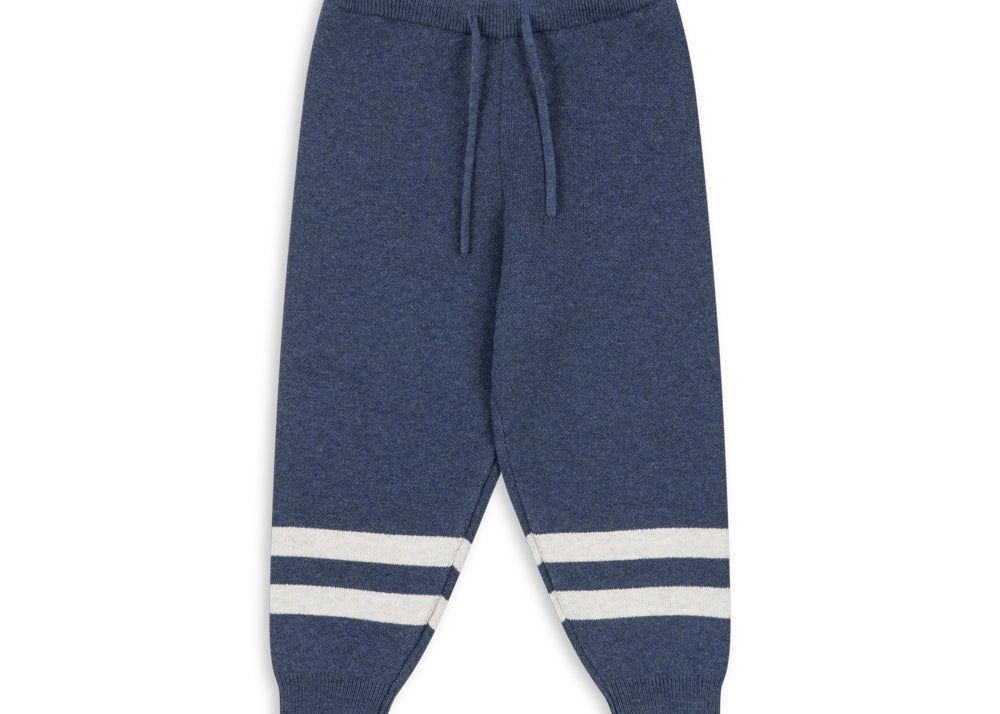 Konges Sløjd A/S KNITTED PANTS dark navy