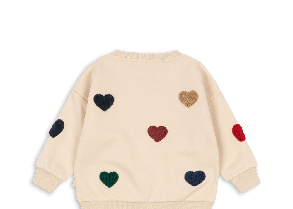 Konges Sløjd A/S JERSEY BLOUSES bon coeur coloré