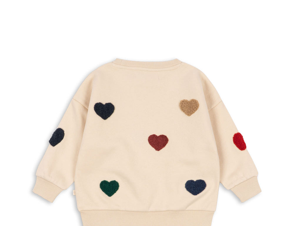 Konges Sløjd A/S JERSEY BLOUSES bon coeur coloré