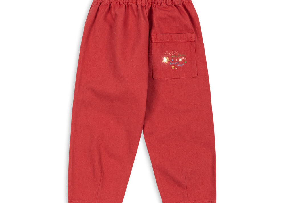 Konges Sløjd A/S WOVEN PANTS cardinal