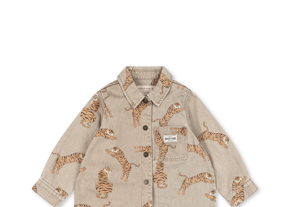 Konges Sløjd A/S WOVEN SHIRTS tiger