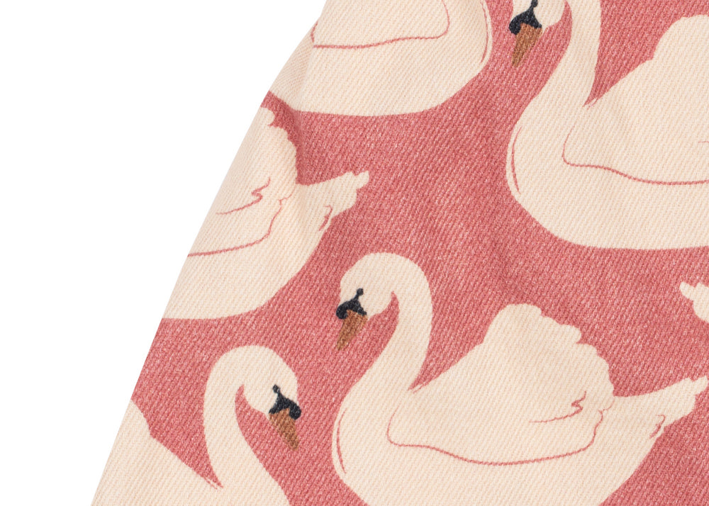 Konges Sløjd A/S WOVEN SKIRTS swan rose
