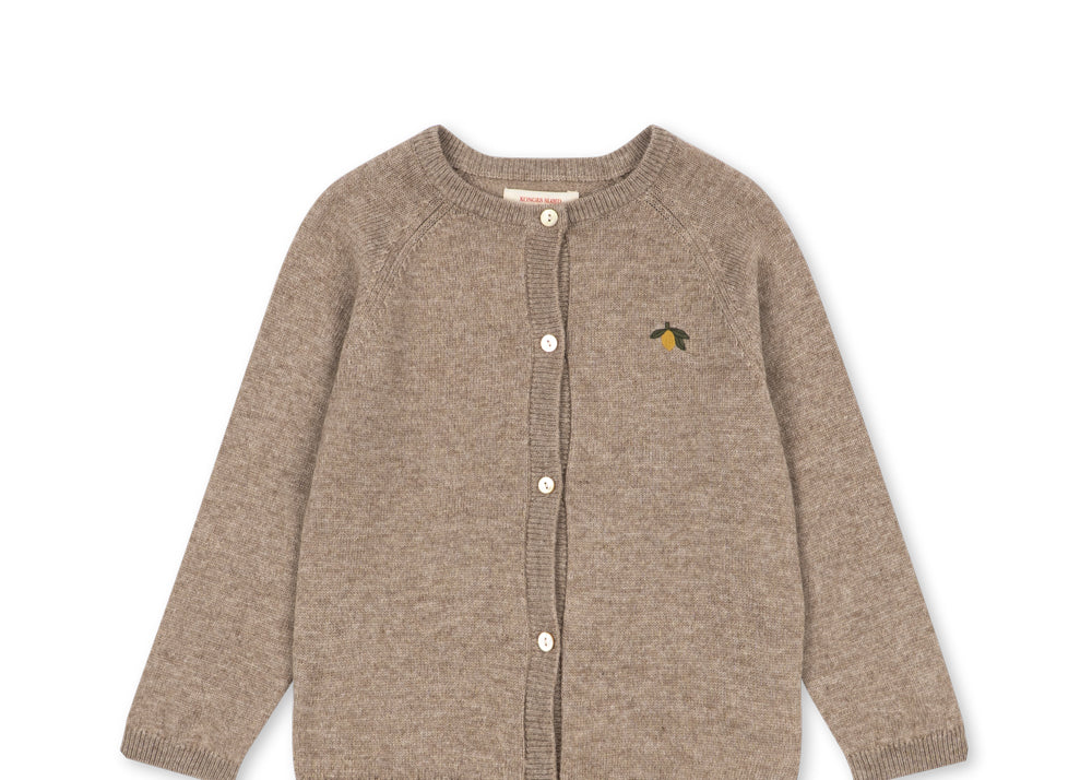 Konges Sløjd A/S KNITTED CARDIGANS light brown
