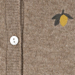 Konges Sløjd A/S KNITTED ROMPERS & ONESIES light brown