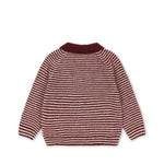 Konges Sløjd A/S KNITTED BLOUSES & VESTS mahogany stripe