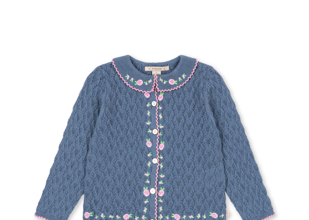 Konges Sløjd A/S KNITTED CARDIGANS ashley blue