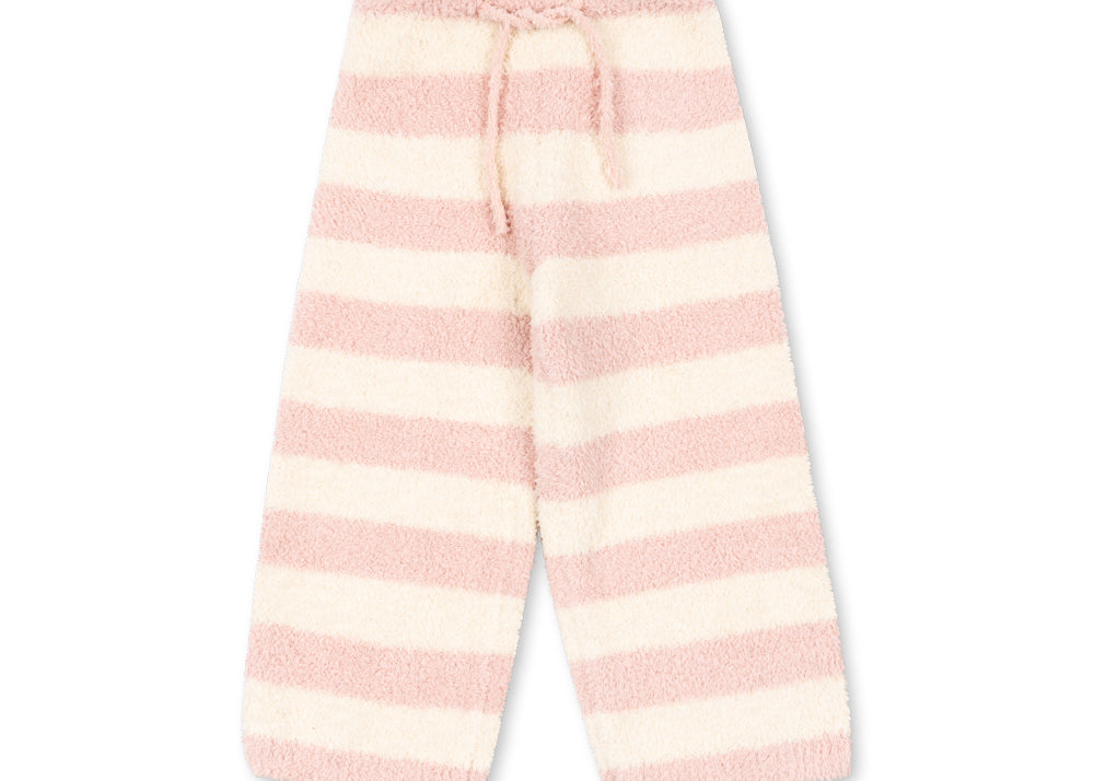 Konges Sløjd A/S KNITTED PANTS rosy stripe