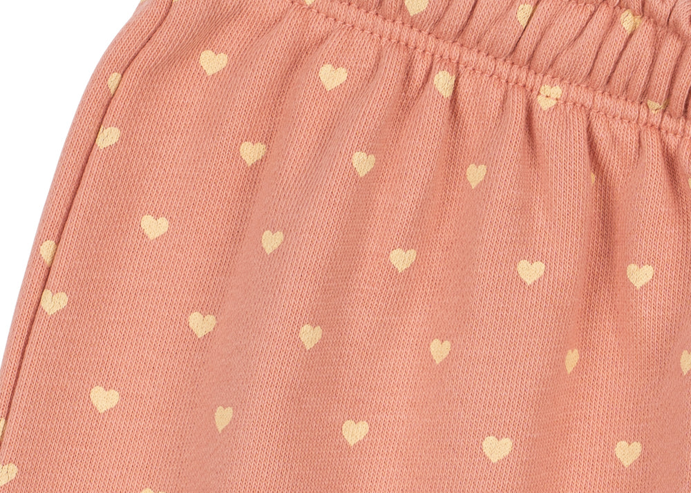 Konges Sløjd A/S JERSEY PANTS coeur feathers