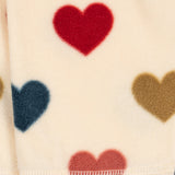 Konges Sløjd A/S TEDDY & FLEECE bon coeur coloré