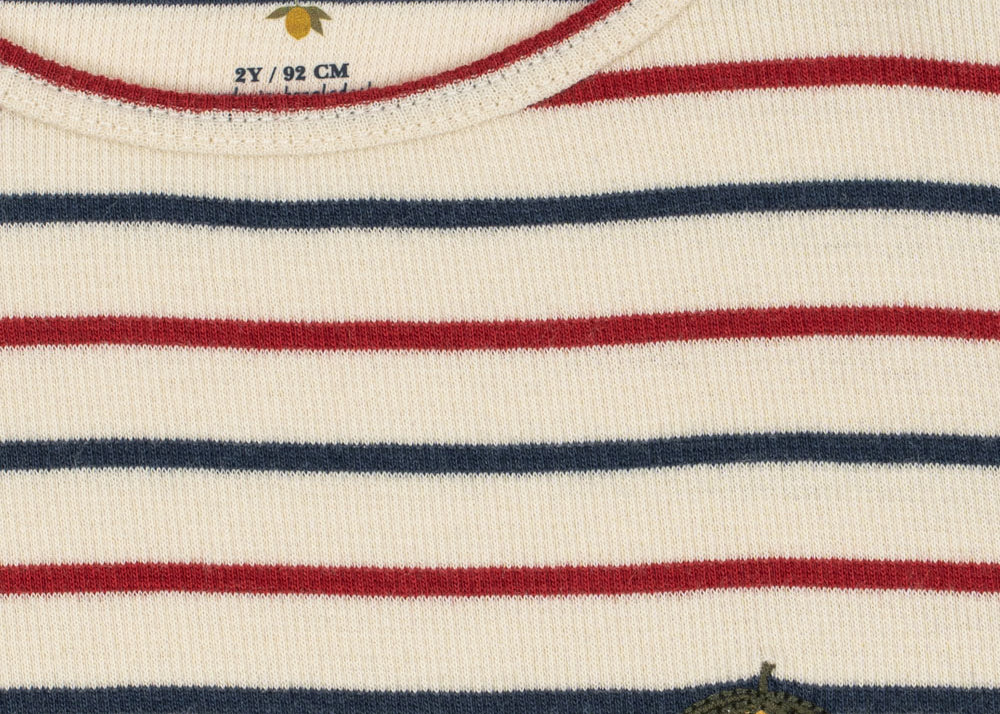 Konges Sløjd A/S JERSEY BLOUSES tricolore bleu