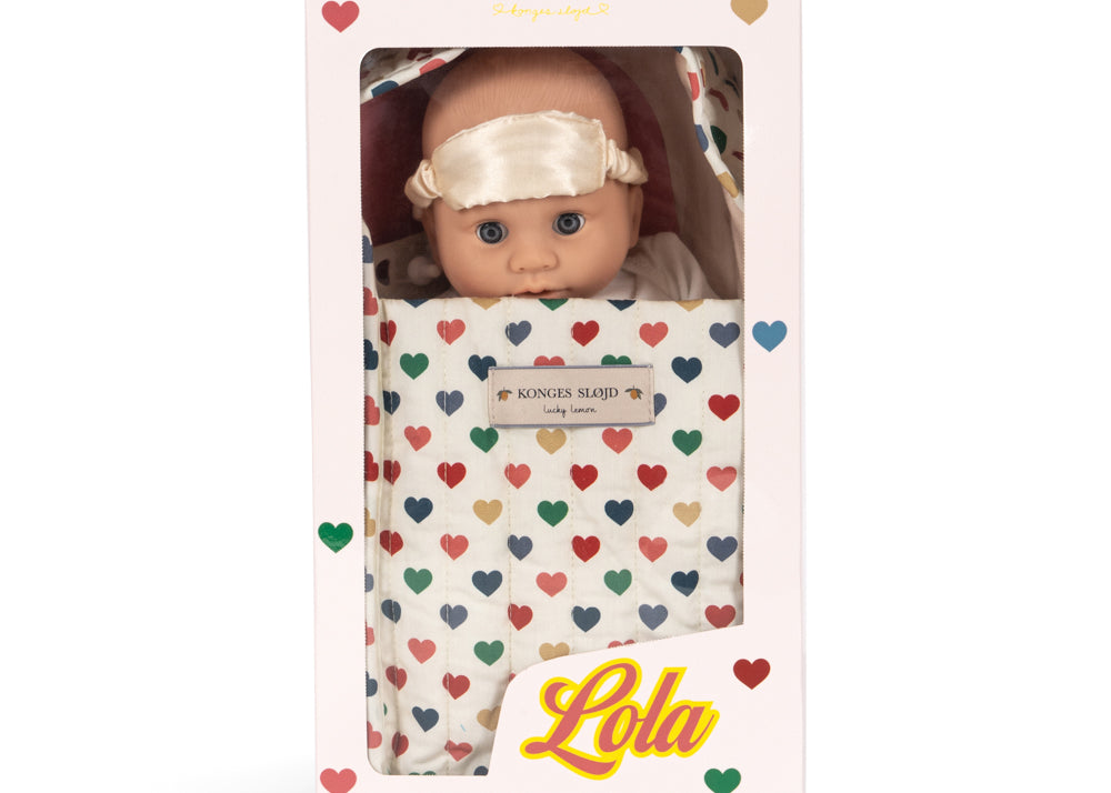 Konges Sløjd A/S DOLLS coeur coloré