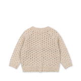 Konges Sløjd A/S KNITTED CARDIGANS cream and tulips