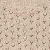 Konges Sløjd A/S KNITTED CARDIGANS cream and tulips