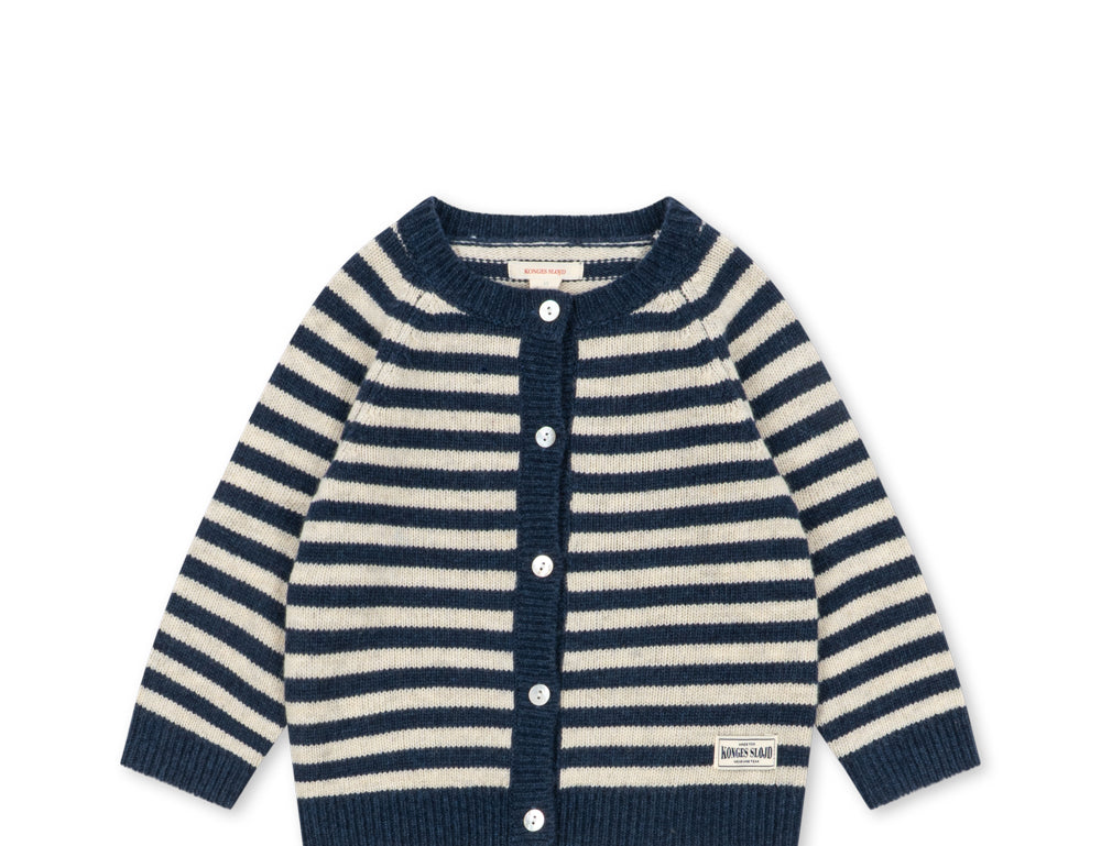 Konges Sløjd A/S KNITTED CARDIGANS blue stripe