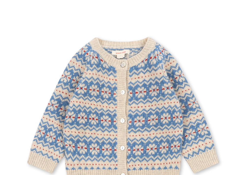 Konges Sløjd A/S KNITTED CARDIGANS blue multi