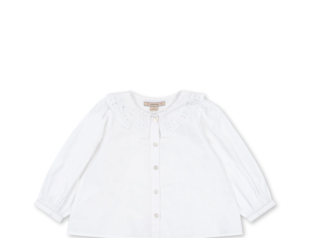 Konges Sløjd A/S WOVEN SHIRTS optic white