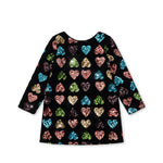 Konges Sløjd A/S JERSEY DRESSES amour sequin