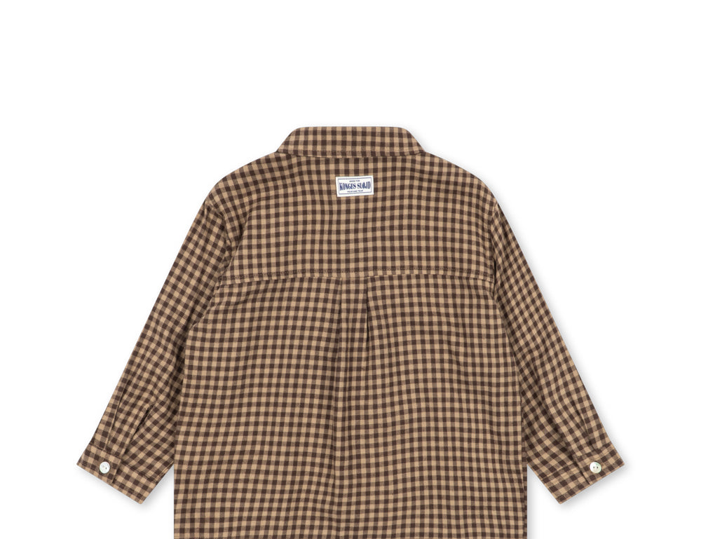 Konges Sløjd A/S WOVEN SHIRTS chocolate check