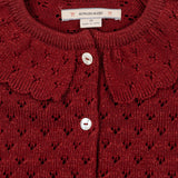 Konges Sløjd A/S KNITTED CARDIGANS red dahlia