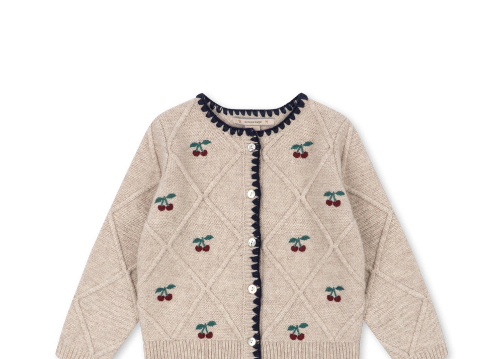 Konges Sløjd A/S KNITTED CARDIGANS off white