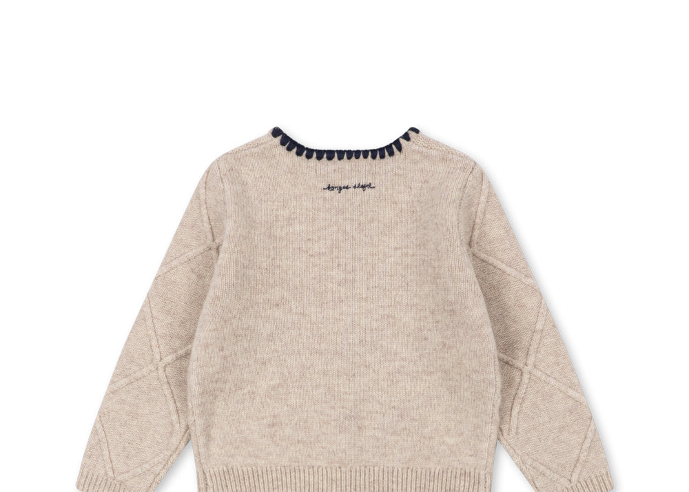 Konges Sløjd A/S KNITTED CARDIGANS off white