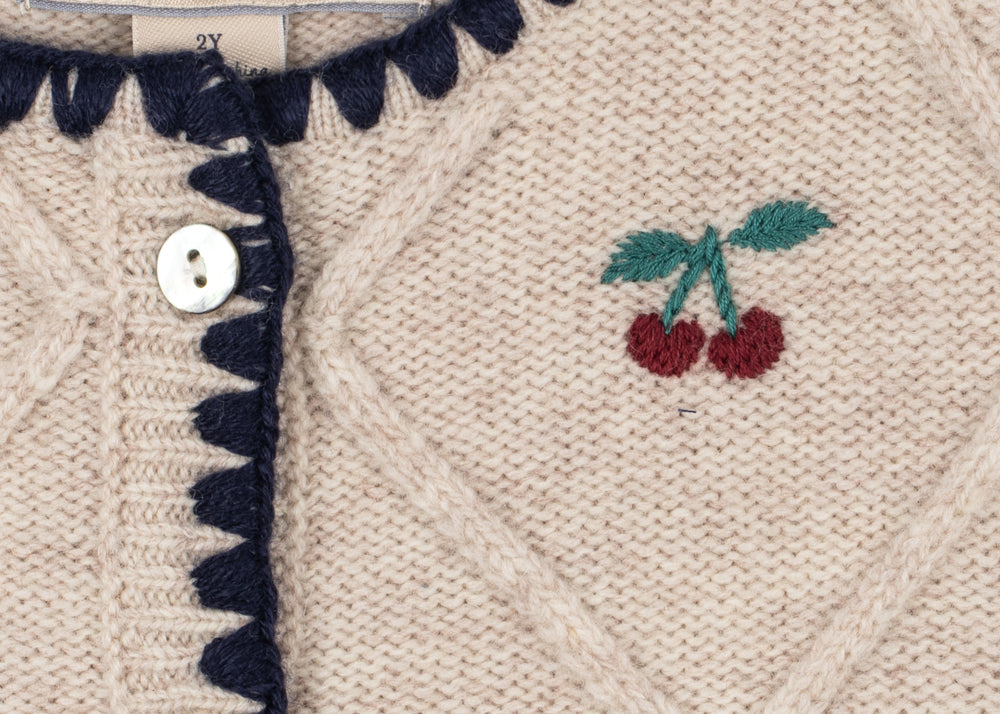 Konges Sløjd A/S KNITTED CARDIGANS off white
