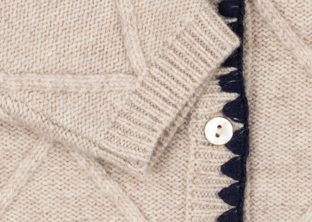 Konges Sløjd A/S KNITTED CARDIGANS off white