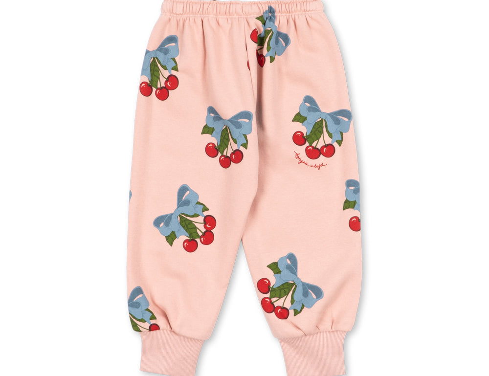 Konges Sløjd A/S JERSEY PANTS amarena rose