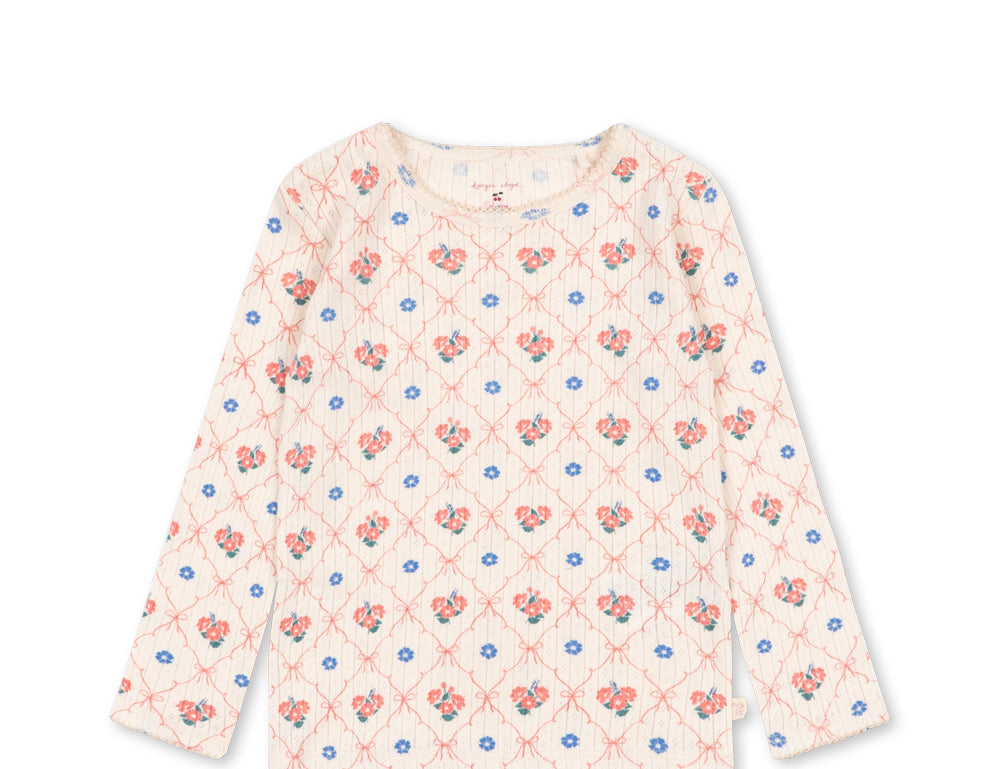 Konges Sløjd A/S JERSEY BLOUSES fleur decor
