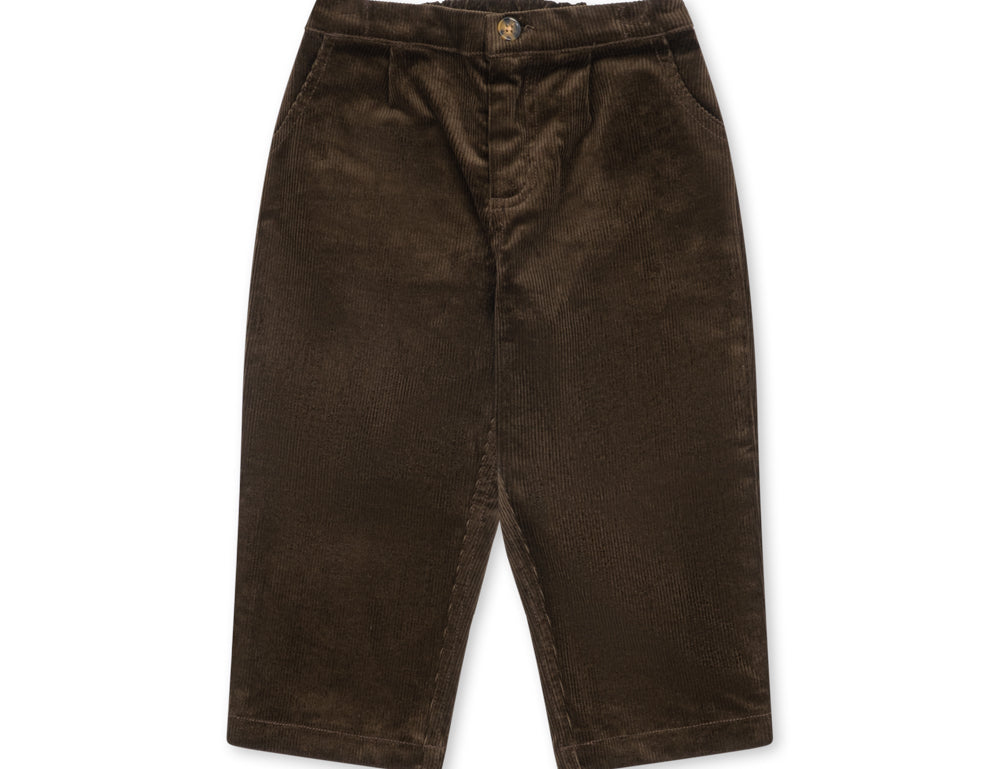 Konges Sløjd A/S WOVEN PANTS slate black